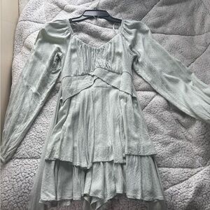 Altar'd State Soft Green Blouse